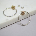 Load image into Gallery viewer, 「New」Large Hoops &amp; Daisy
