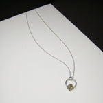 Charger l&#39;image dans la galerie, 「Nouveau」Collier Pyrite et Cercle
