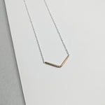Load image into Gallery viewer, Small Chevron Necklace
